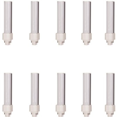 Satco 26-Watt Equivalent T4 PL G24q Base LED Light Bulb Soft White (10-Pack)