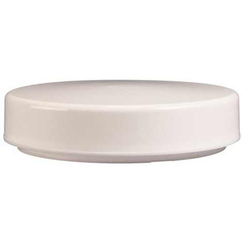 LiteCo 11 in. x 2-1/2 in. x 9-7/8 in. Fitter White Replacement Acrylic Drum Lens