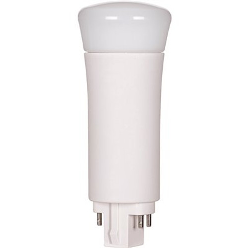 SATCO|Satco 75-Watt Equivalent T4 PL G24q Base Frosted LED Light Bulb