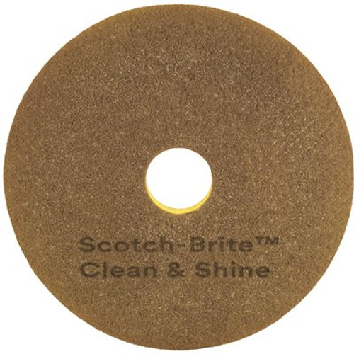 3M 16 in. Scotch-Brite Clean and Shine Pad, (5-Case)