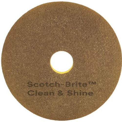 3M 14 in. Scotch-Brite Clean and Shine Pad, (5-Case)