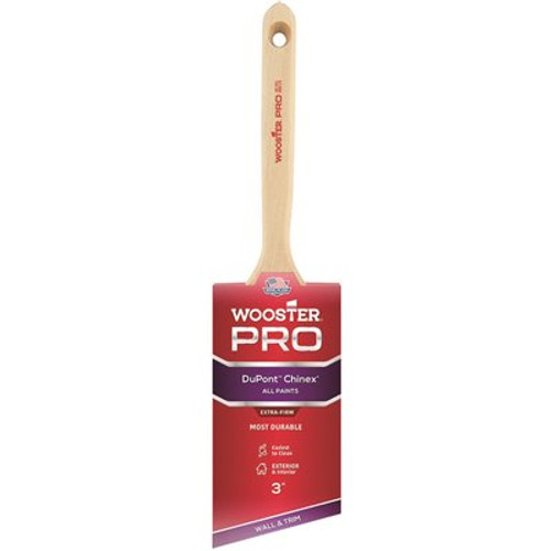 Wooster 3 in. Pro Chinex Angle Sash Brush