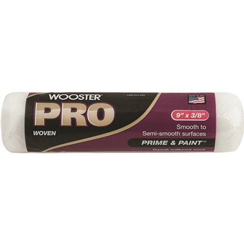 Wooster 9 in. x 3/8 in. Pro High-Density Prime and Paint Roller Cover