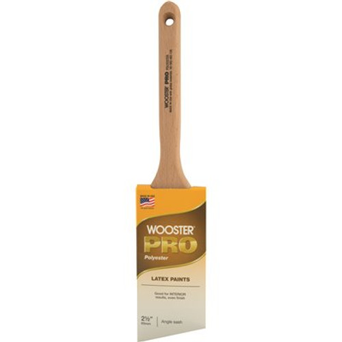 Wooster Pro 2-1/2 in. Polyester Angle Sash Brush