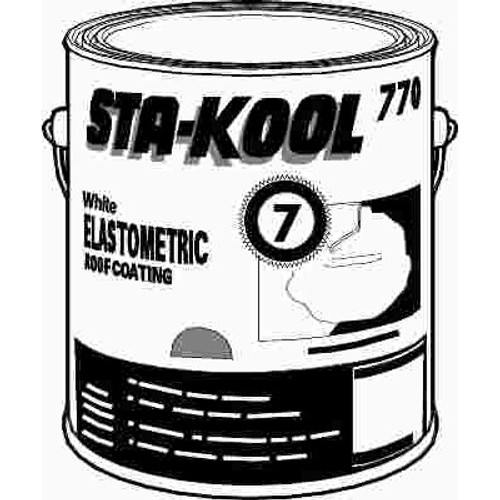 Gardner 0.9 Gal. Sta-Kool Elastomeric White Reflective Roof Coating