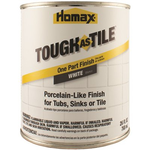 Homax Tough As Tile 28 oz. White Tub Sink and Tile Epoxy