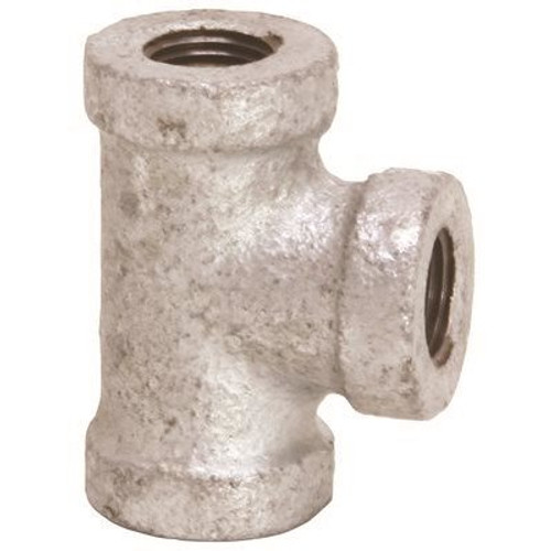 ProPlus 150 psi 1 in. x 3/4 in. Galvanized Tee