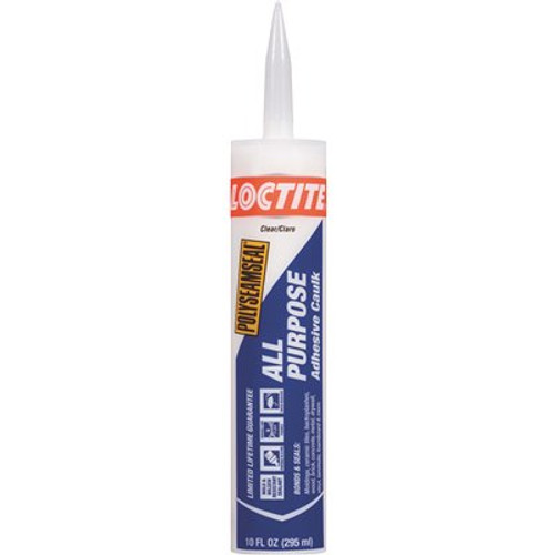 Loctite Polyseamseal 10 fl. oz. Clear All-Purpose Adhesive Caulk