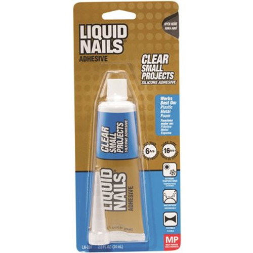 Liquid Nails Small Projects 4 oz. Clear Interior Small Projects Adhesive