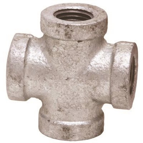 ProPlus 1/2 in. Galvanized Malleable Cross