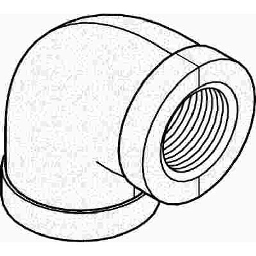 ProPlus 1/2 in. Black Malleable 90-Degree Elbow ProPlus 1/2 in. Black Malleable 90-Degree Elbow