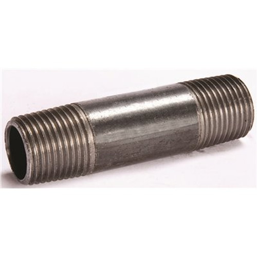 Southland 1/2 in. x 3 in. Black Steel Nipple Southland 1/2 in. x 3 in. Black Steel Nipple