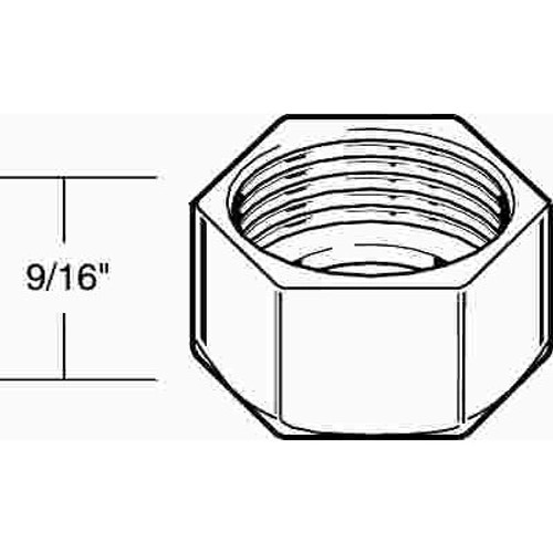 ProPlus Faucet Coupling Nut, Solid Brass