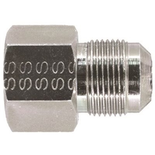 Watts Stainless Steel Gas Connector Adapter 3/4 in. FNPT x 5/8 Male Flare