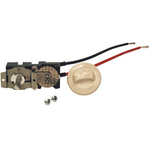 Cadet Single-pole 22 Amp Thermostat Kit in Almond for Com-Pak, Com-Pak Max, Com-Pak Twin In-wall Fan-forced Electric Heaters