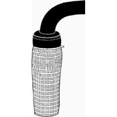 Exact Replacement Parts Washing Machine Lint Trap Aluminum