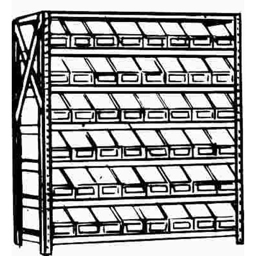 GLOBAL EQUIPMENT COMPANY SHELVING UNIT 7-SHELF 36 IN. X 39 IN. X 18 IN.