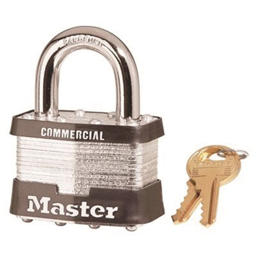 Master Lock 2 in. Laminated Steel Pin Combination Padlock