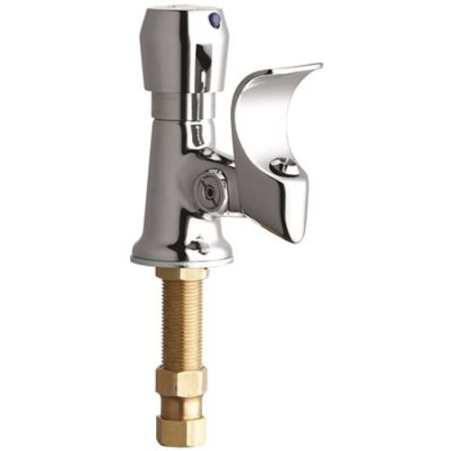 Chicago Faucets Push-Button Drinking Fountain Faucet in Chrome