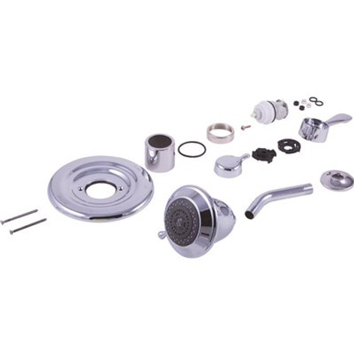 Delta 7 in. Shower Conversion Kit in Chrome