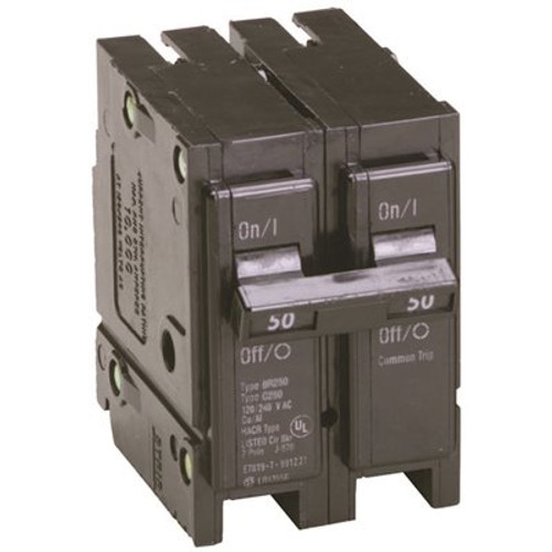 Eaton BR 50 Amp 2 Pole Circuit Breaker