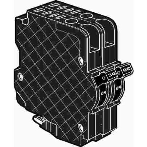 Connecticut Electric New UBIF Thin 20 Amp 1 in. 2-Pole Federal Pacific Stab-Loc Type NC Replacement Circuit Breaker