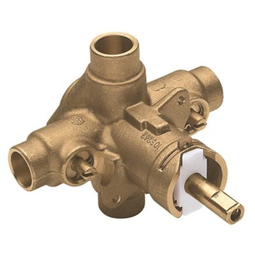 MOEN Posi-Temp Tub and Shower Valve, Sweat