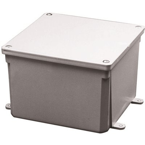 Carlon 4 in. x 4 in. x 4 in. PVC Junction Box