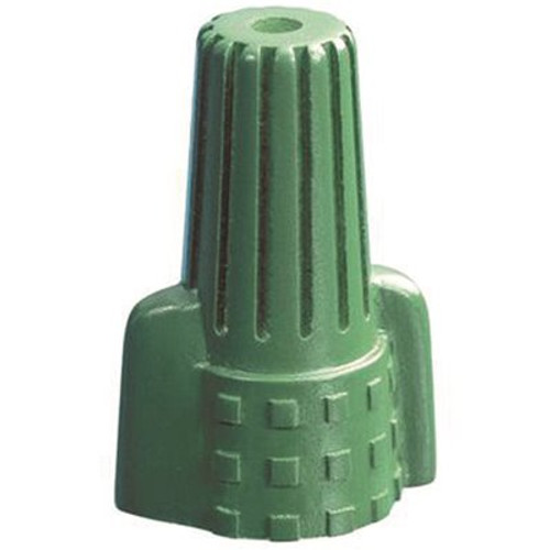 Preferred Industries Wing-Type Ground Wire Connector, Green (50-Bag)