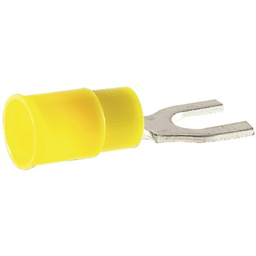 NSi Industries 12-10 AWG Vinyl Insulated Spade Terminal in Yellow (50-Pack)