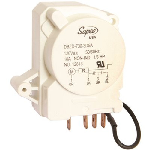 National Brand Alternative Defrost Timer for Whirpool WR9X363