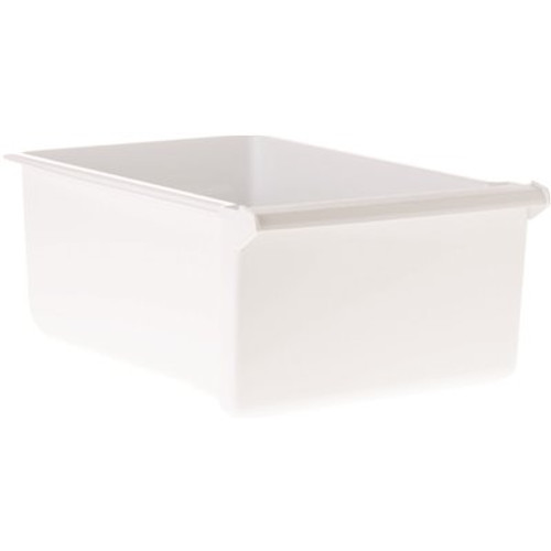 GE Refrigerator Twin Low Veggie Pan, White