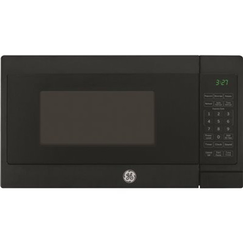 GE 0.7 Cu. Ft. Spacemaker Countertop Microwave Oven in Black