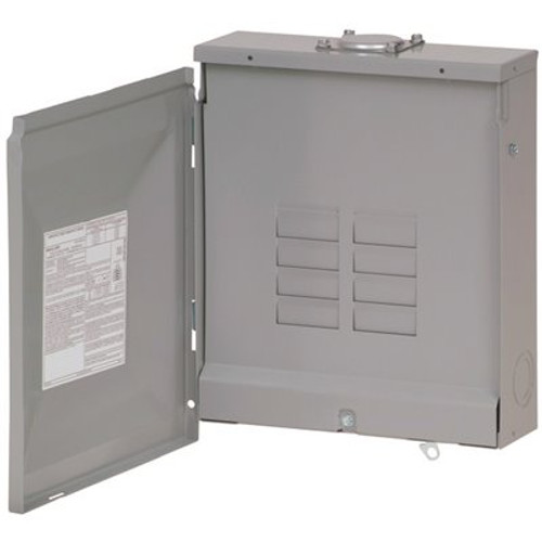 Eaton BR 125 Amp 8-Space 16-Circuit Outdoor Main Lug Loadcenter with Cover