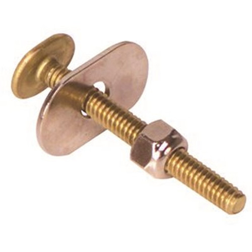 ProPlus 5/16 in. x 3-1/2 in. Toilet Brass Bolt