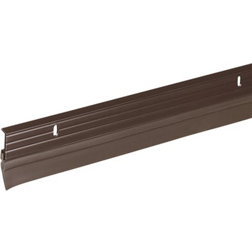 Frost King 36 in. x 0.25 in Bronze Premium Aluminum and Vinyl Door Sweep