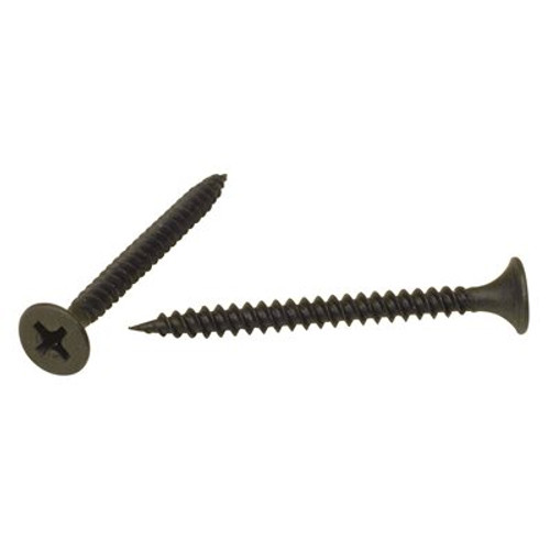 #6 x 1 in. Phillips Drive Bugle Head Phosphate Coated Drywall Screws