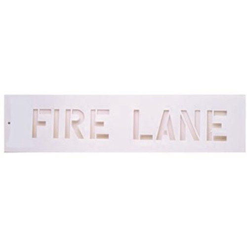 HY-KO 24 in. x 5 in. Fire Lane Parking Lot Stencil