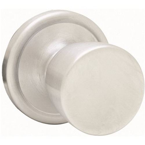 Kwikset Abbey Satin Chrome Passage Hall/Closet Door Knob