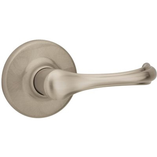 Kwikset Dorian Satin Nickel Passage Hall/Closet Door Lever