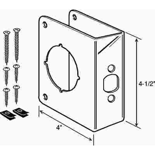 Don-Jo DOOR REINFORCER 1-3/8 IN. X 4 IN. X 4-1/2 IN.