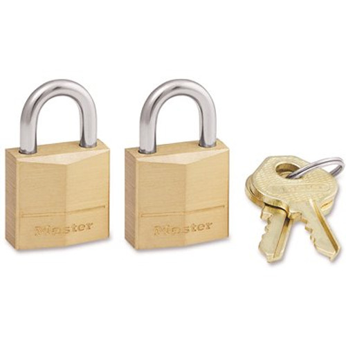 Master Lock Solid Body Padlock (2-Pack)