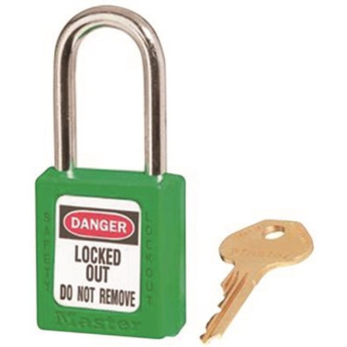 Master Lock Green Safety Lockout Padlock