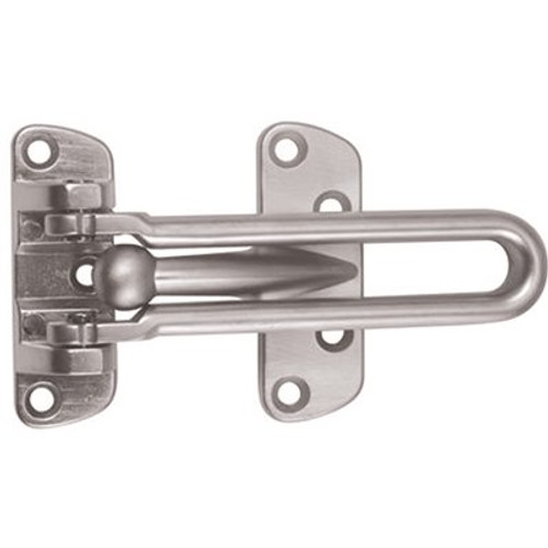 Anvil Mark Satin Nickel Security Door Guard