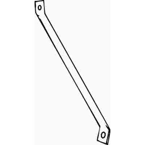 ClosetMaid 12 in. White Steel Heavy Duty Shelf Bracket For Wire Shelving