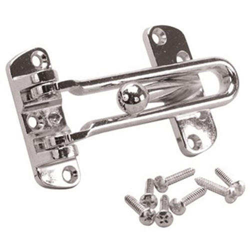 Anvil Mark Chrome Plated Security Door Guard