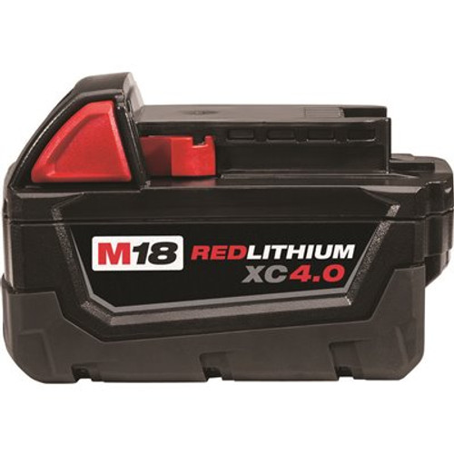 Milwaukee M18 18-Volt 4.0 Ah Lithium-Ion XC Extended Capacity Battery Pack