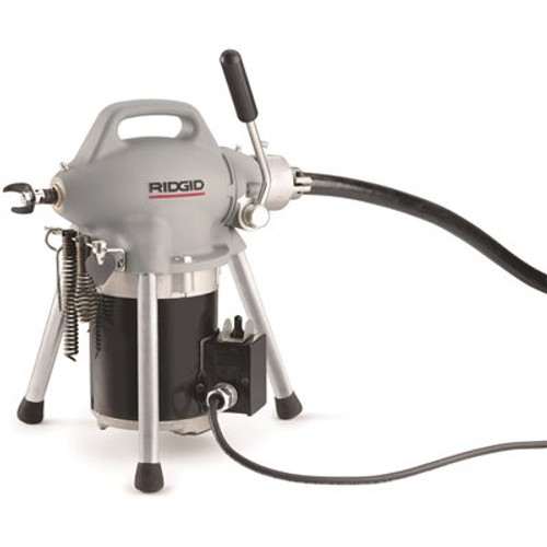 RIDGID 115-Volt K-50 Sectional Drain Cleaner Machine for 1-1/4 in. to 4 in. Drain Lines