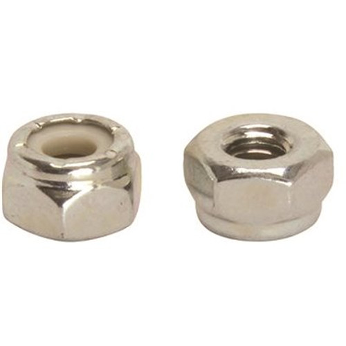 3/8 in. x 16 in. Nylon Insulated Zinc Locknut (100 per Pack)