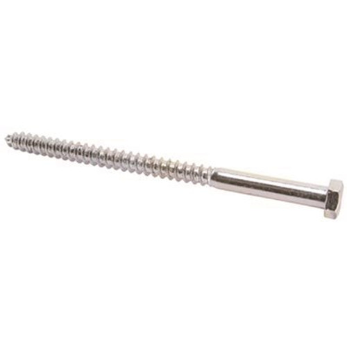 3/8 in. x 6 in. External Hex Head Lag Screws (50 per Pack)
